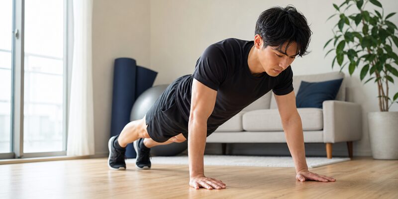 球速アップは自重トレーニングで叶う！ピッチャー向け自宅筋トレメニュー5選