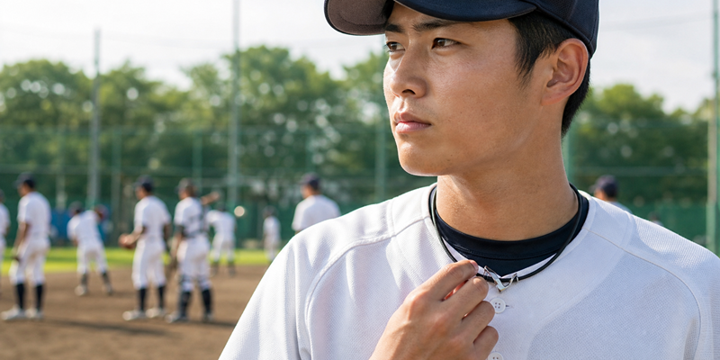 高校野球でコラントッテは使える？ルールと磁気ネックレス活用術