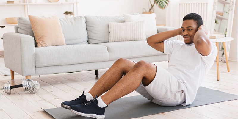 シットアップの正しいやり方